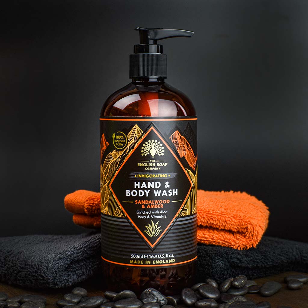 Radiant Sandalwood & Amber Hand & Body Wash